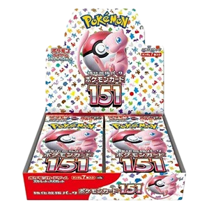 Pokémon 151 Booster Box - Japonés