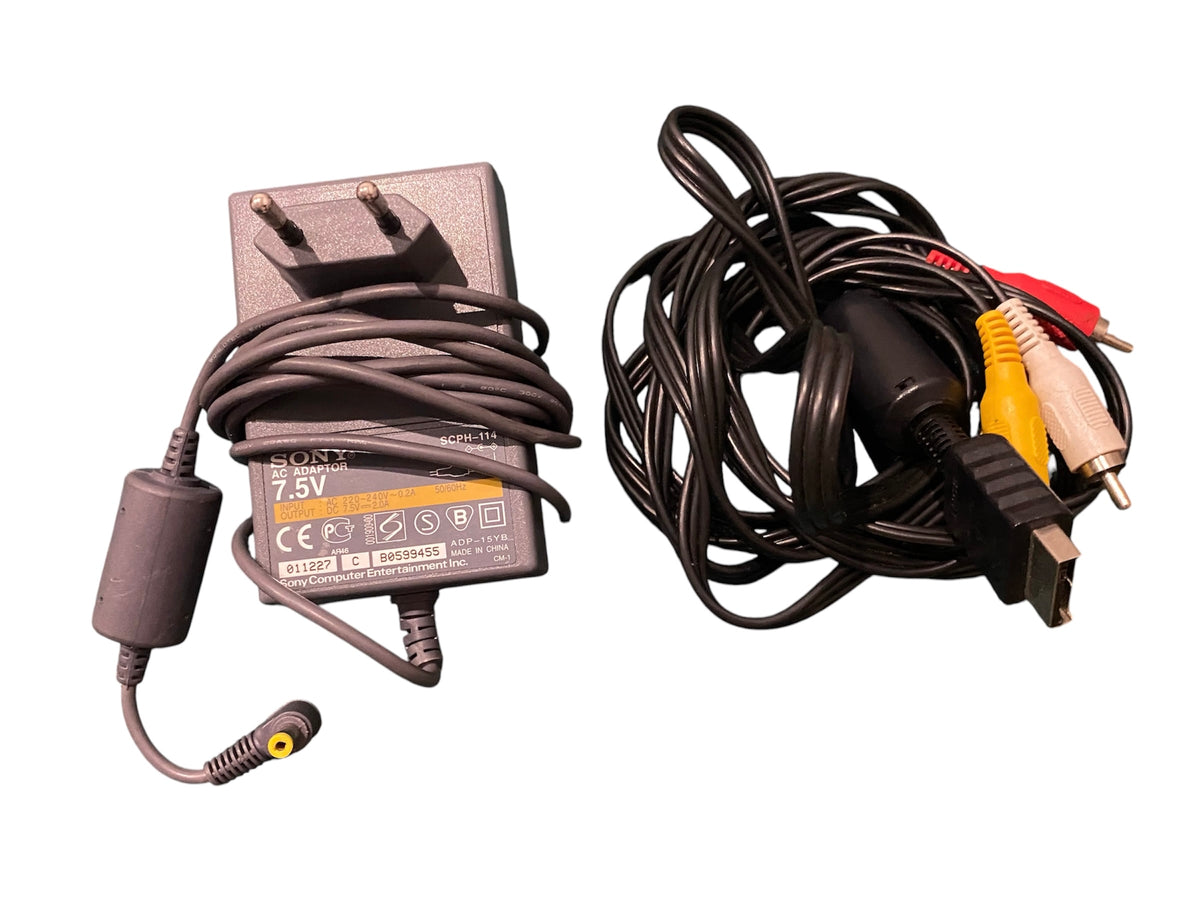 Play Station 1 con Mando y Cables
