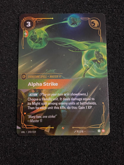 Alpha Strike