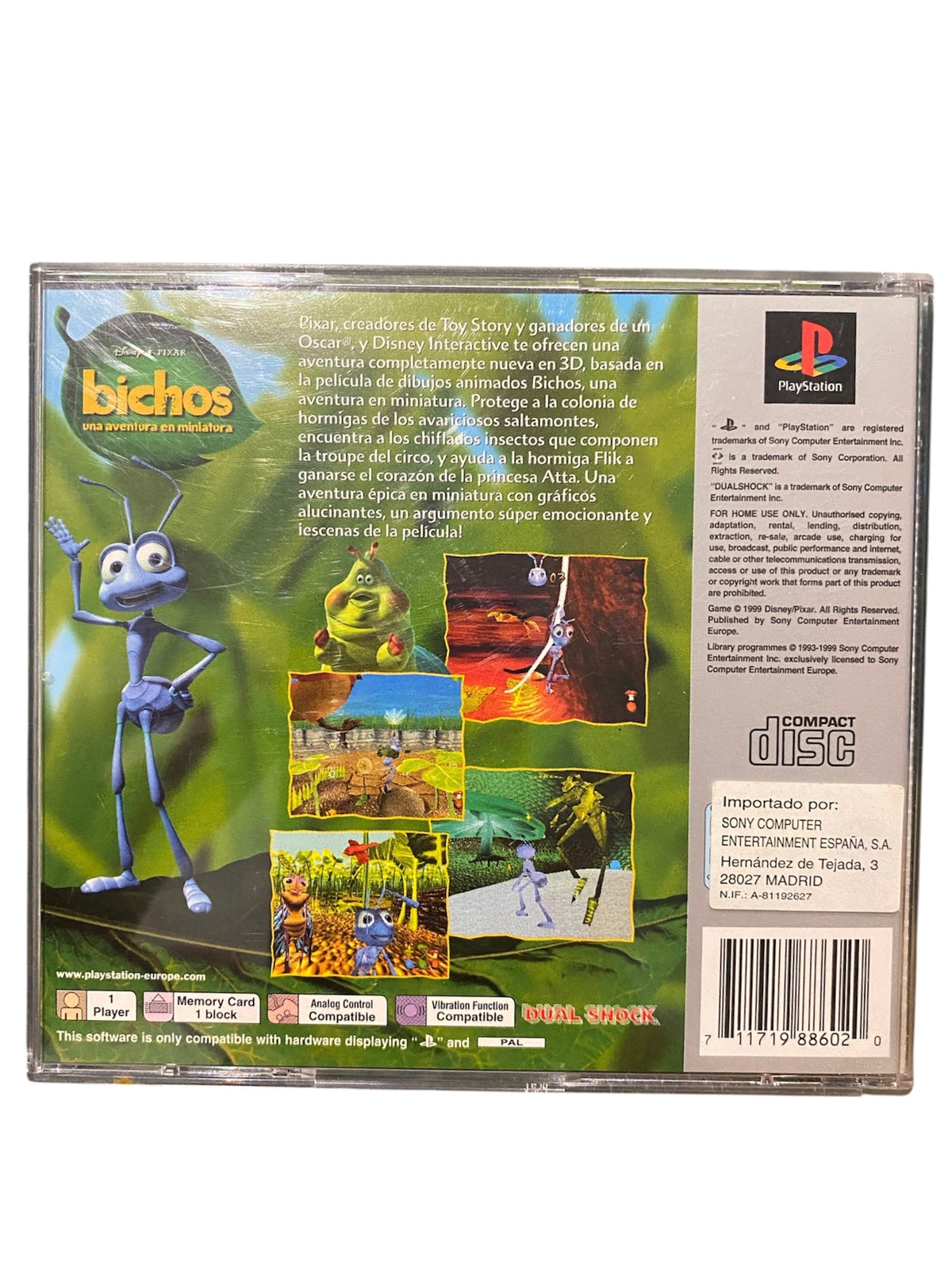 Bichos: Una Aventura en Miniatura | PS1 - Ed.Platinum