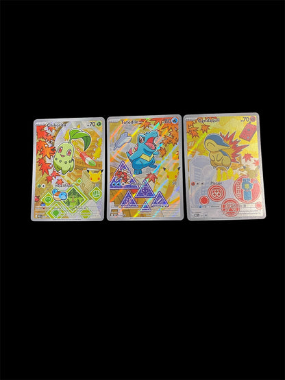 Chikorita, Cyndaquil, Totodile | Primer compañero Serie 2